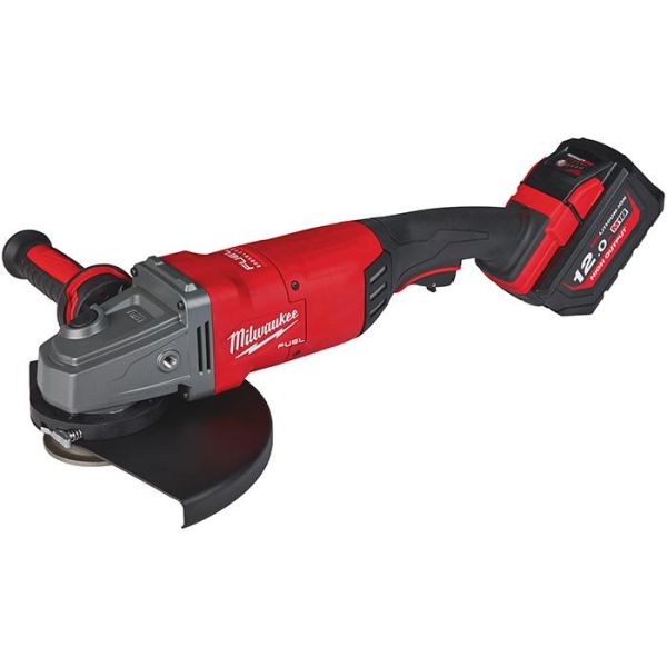 Milwaukee M18 FLAG230XPDB-121C Vinkelsliper med 12,0Ah batteri og lader