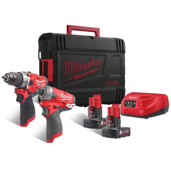 Milwaukee M12 FPP2AQ-602X Verktøypakke