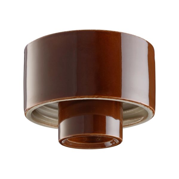 Ifö Electric 55717-000-14 Sokkel rett, E27, IP44 Brun