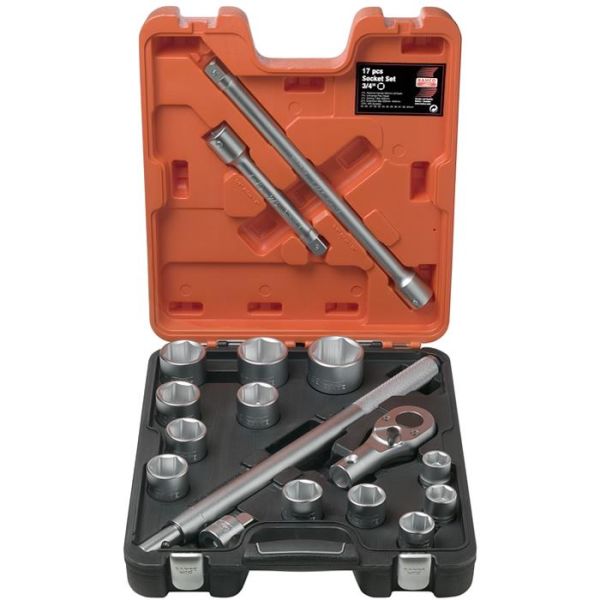 Bahco SLX17 Pipenøkkelsett 3/4"