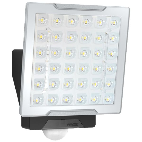 Steinel XLED Pro Square Lyskaster sensor, 25 W, 4000 K, 2400 lm Svart