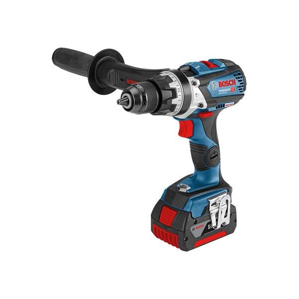 Bosch GSB 18V-85 C Slagbor/skrutrekker med 5,0Ah batterier og lader
