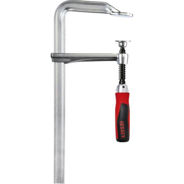 Bessey GZ25KG Skruetvinge sammenleggbart håndtak 250 mm