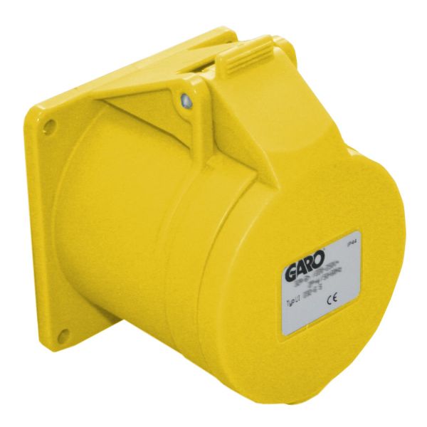 Garo UI 432-4 S Paneluttak IP44, 5-polet, 32 A Gul, 4 h
