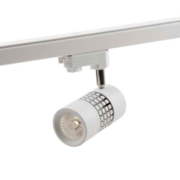 Hide-a-Lite Comfort Track Mini Spotlight 15 W, hvit 15° comfort-linse