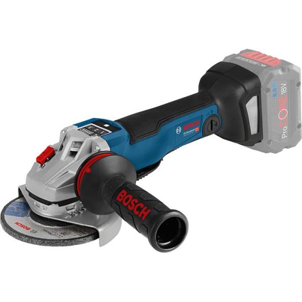 Bosch GWS 18V-10 PSC Vinkelsliper uten batterier og lader
