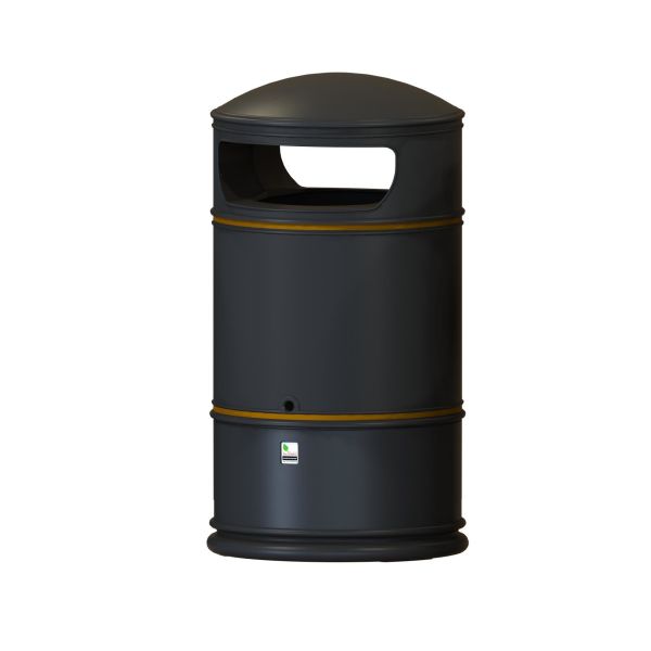 Hykab Carl Avfallsbeholder rund, 100 l