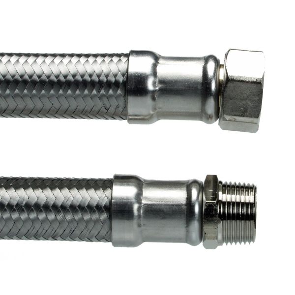 Neoperl 8192758 Tilkoblingsslange rett, inv./utv. gjenge G20 400 mm