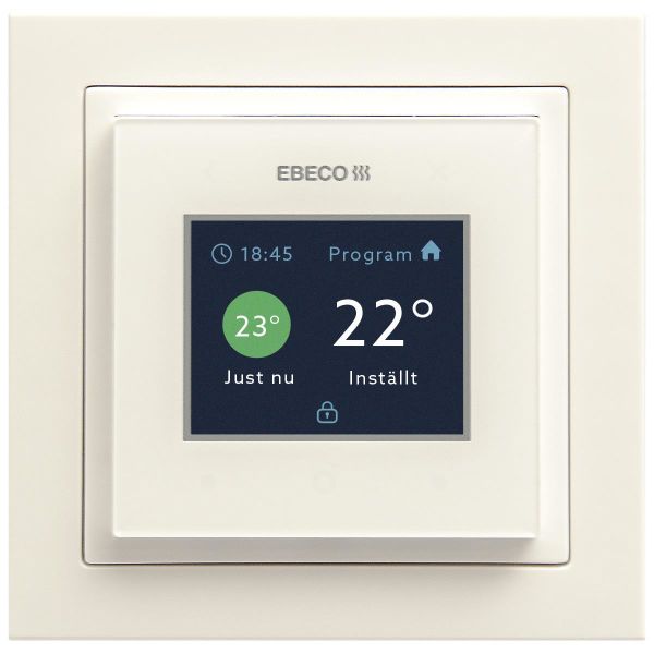 Ebeco EB-Therm 500 Adapter hvit, for ABB Impressivo