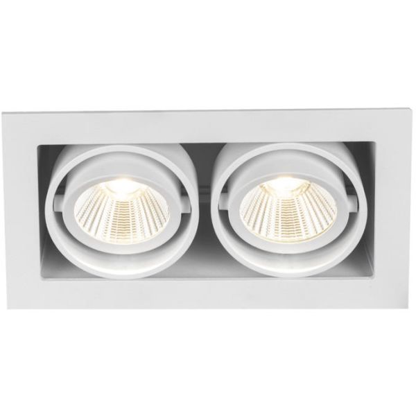Hide-a-Lite Optic Box II Downlight hvit, tune