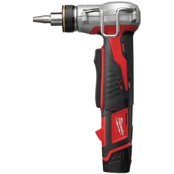 Milwaukee C12 PXP-I06202C Ekspansjonsverktøy med 2,0Ah-batterier og lader