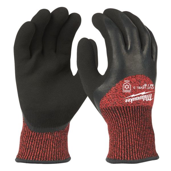 Milwaukee Winter Level 3 Skjærehansker vinterisolert M/8