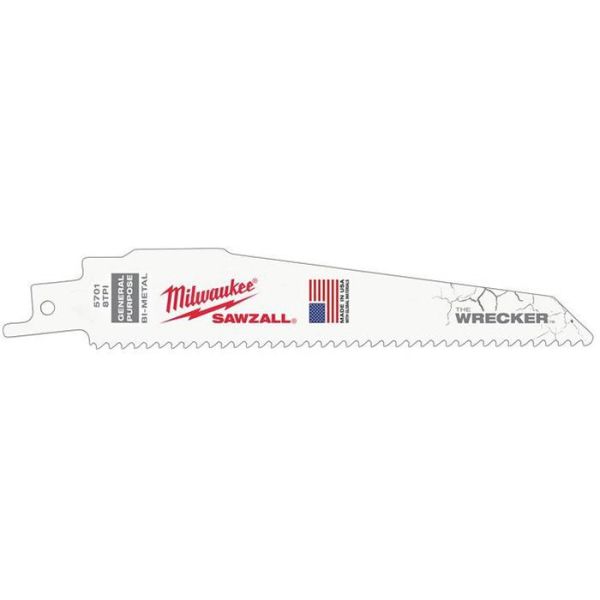 Milwaukee 48005701 Tigersagblad 5-pakning