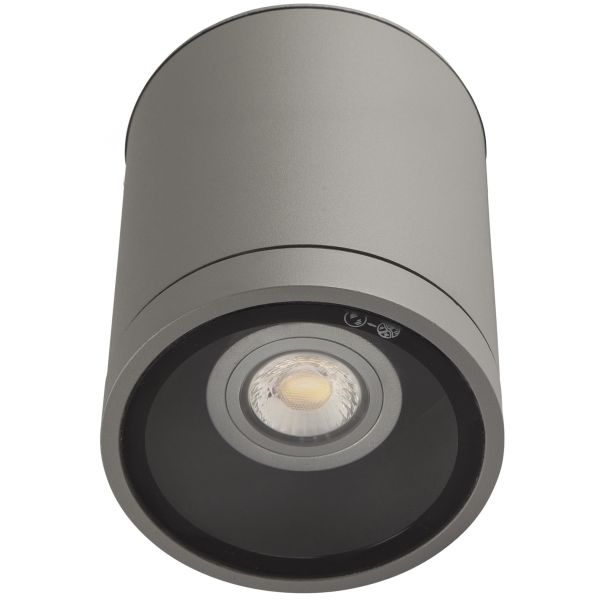 Hide-a-Lite Milo XL Down LED-downlight GU10, 3000 K, 1200 lm, 36° Grå