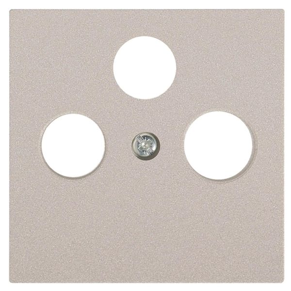 Elko Plus Midtlokk radio/TV/satellitt Aluminium