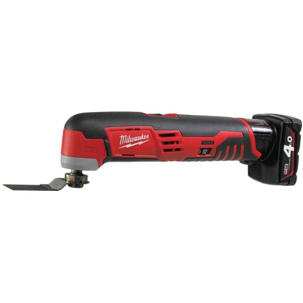 Milwaukee C12 MT-402B Multiverktøy med 2 stk. 4,0Ah-batterier og lader