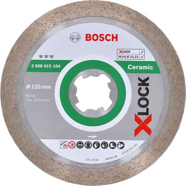 Bosch Best for Ceramic Diamantkappskive X-LOCK 110 × 22,23 × 1,8 × 10 mm