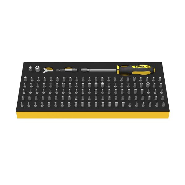 Ironside 102559 Bitssett 115 deler, 1/4"