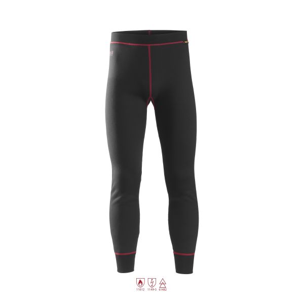 Snickers 9469 ProtecWork Stillongs svart, flammesikring XS