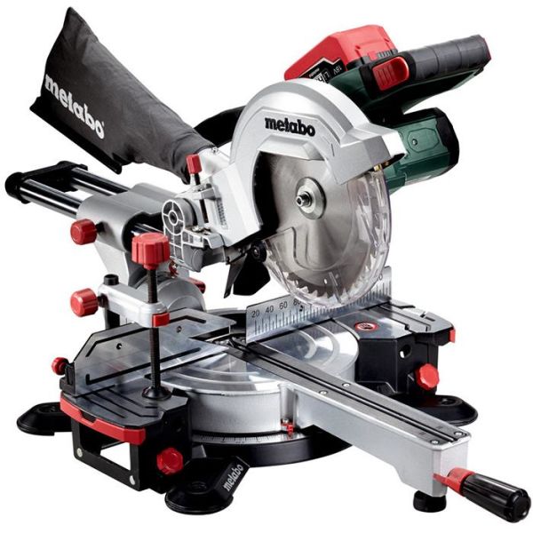 Metabo KGS 18 LTX 216 Kapp- og gjærsag med 5,5Ah-batterier og lader