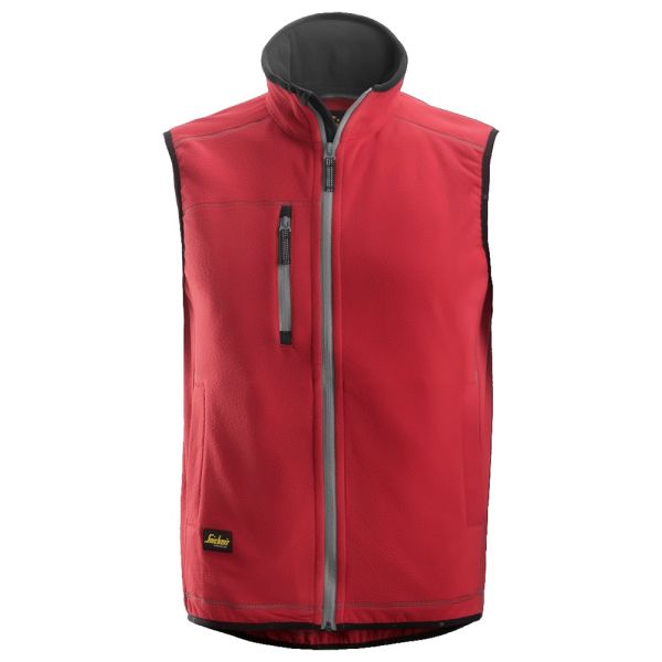 Snickers 8014 Fleecevest chili XS
