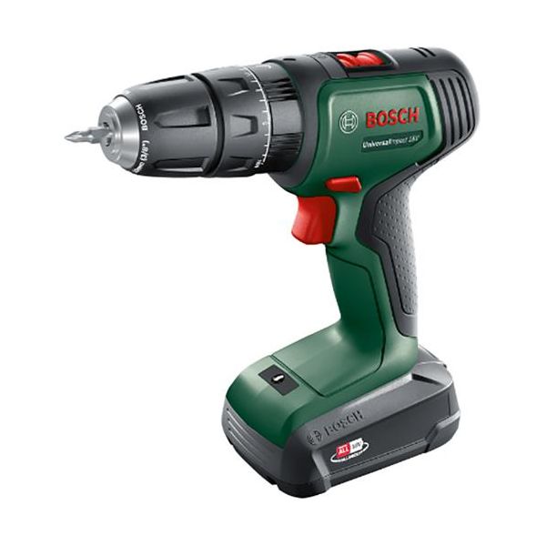 Bosch DIY Universal Impact 18 Slagbore/Skrutrekker med 1,5Ah batteri og lader