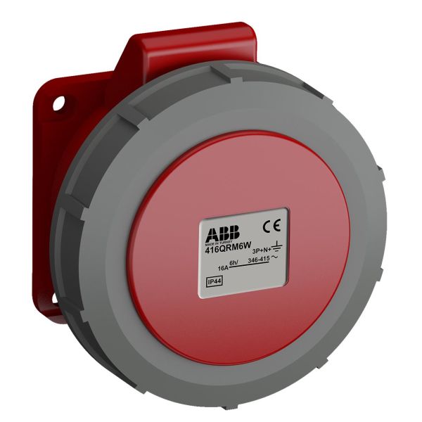 ABB 2CMA102337R1000 Paneluttak hurtigtilkoblet, vibrasjonsbestandig Rett, 5-polet, IP44