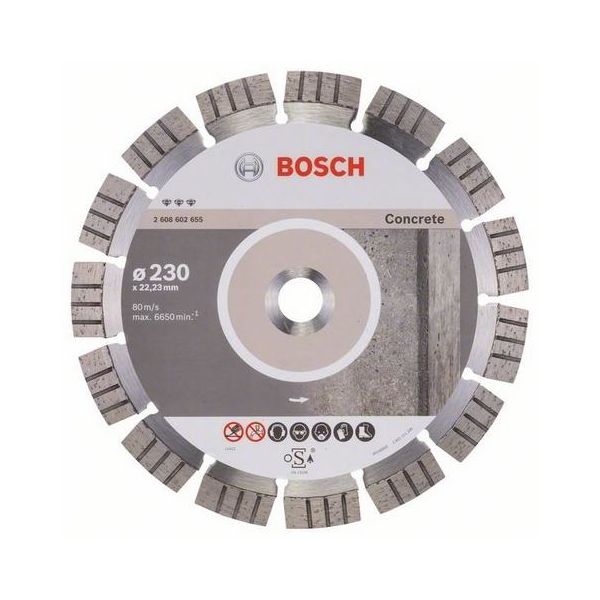 Bosch Best for Concrete Diamantkappskive 230x22,23mm