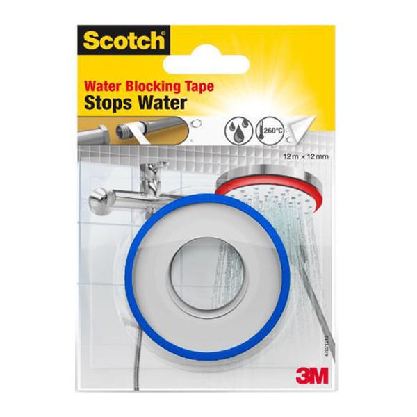 3M Scotch Gjengeteip hvit