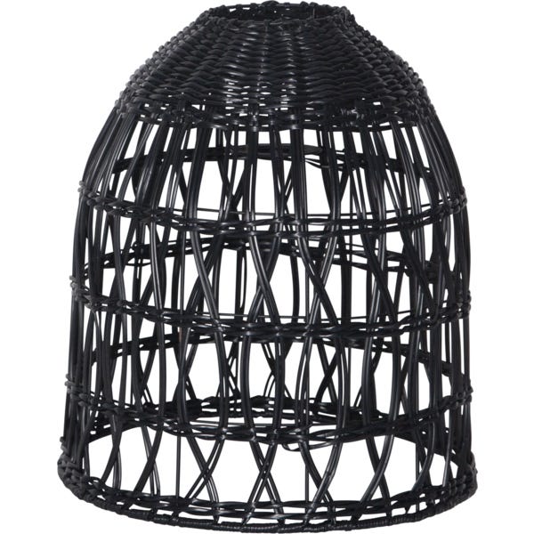 Star Trading Lampeskjerm Knute Svart 33cm