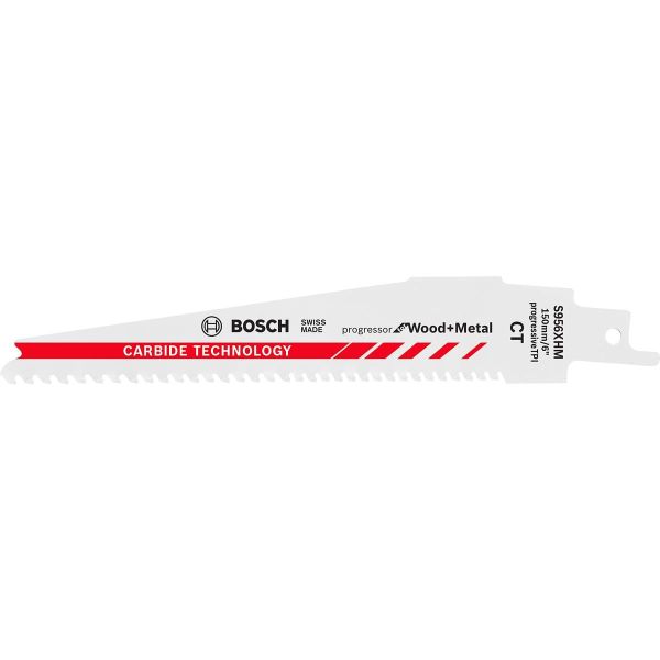 Bosch S 956 XHM Tigersagblad 150 x 25 x 1,25 mm, 10-pakning 150 x 25 x 1,25 mm, 10-pakning