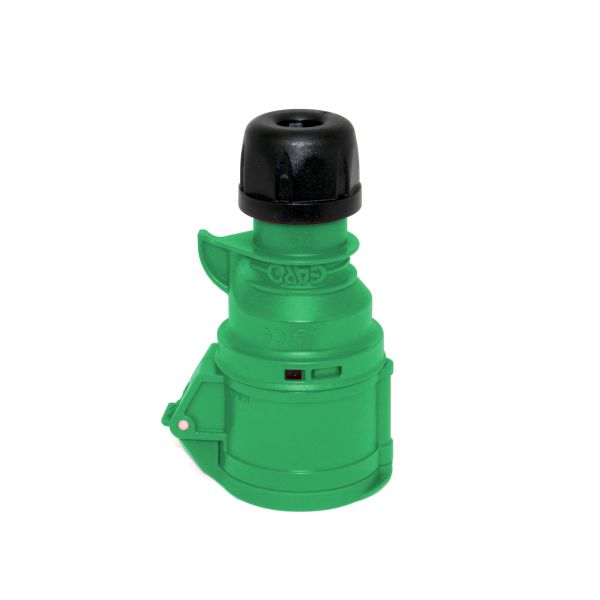 Garo S 416-2 S Skjøtekontakt IP44, 5-polet, 16 A Grønn, 2 h
