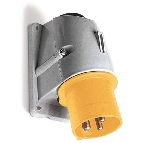 ABB 2CMA193289R1000 Vegginntak IP44, 3-polet, 16 A Gul