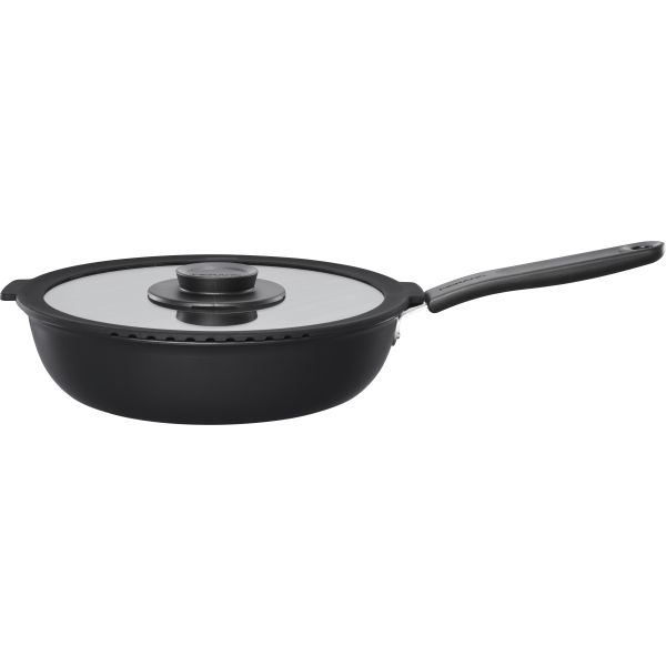 Fiskars Functional Form Traktørpanne 26 cm, med lokk