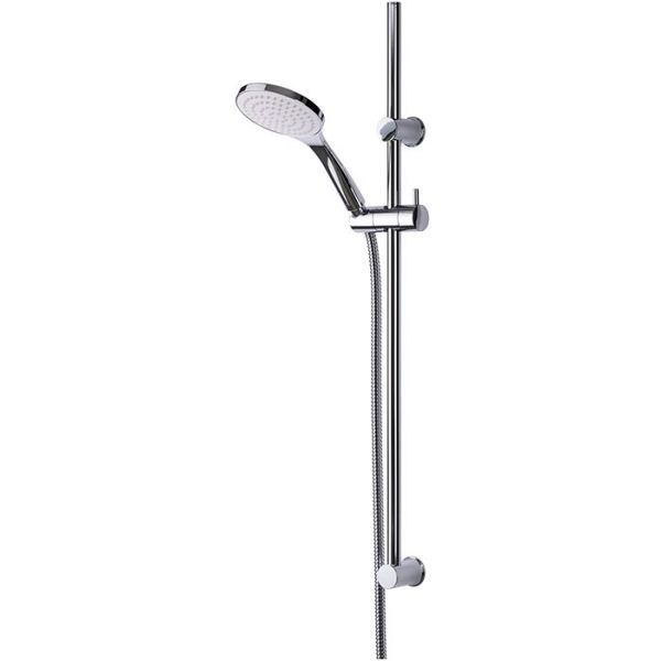 Adora Optimum Dusjsett 1-strålet, krom, 1,75 m dusjslange