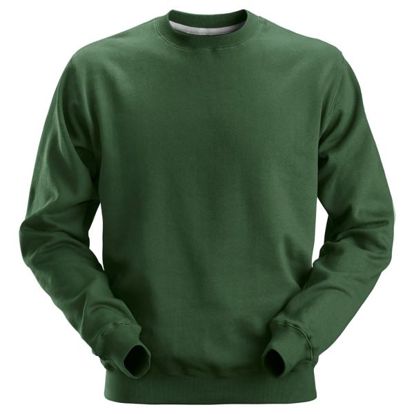 Snickers 2810 Sweatshirt skoggrønn XS