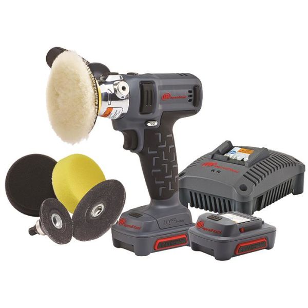 Ingersoll Rand G1621-K2 Slipemaskin med 2,0Ah-batterier og lader