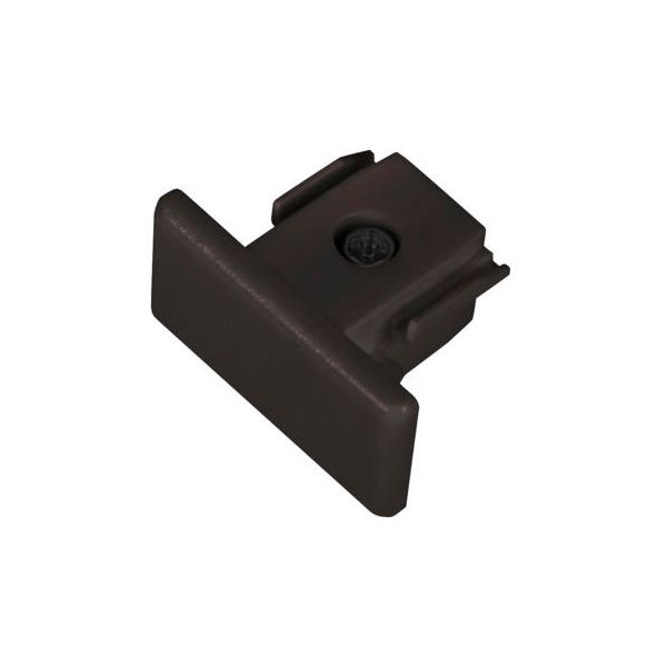Hide-a-Lite LiteTrac Endestykke 1-faset, svart