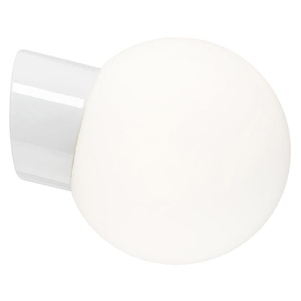Ifö Electric 6045-800-10 Veggarmatur matt, skrå, IP54, LED Hvit