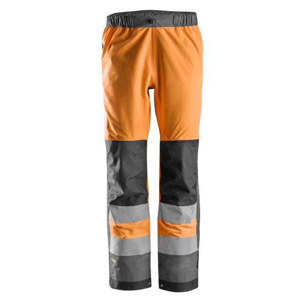 Snickers 6530 AllroundWork Skallbukse varsel, oransje XS