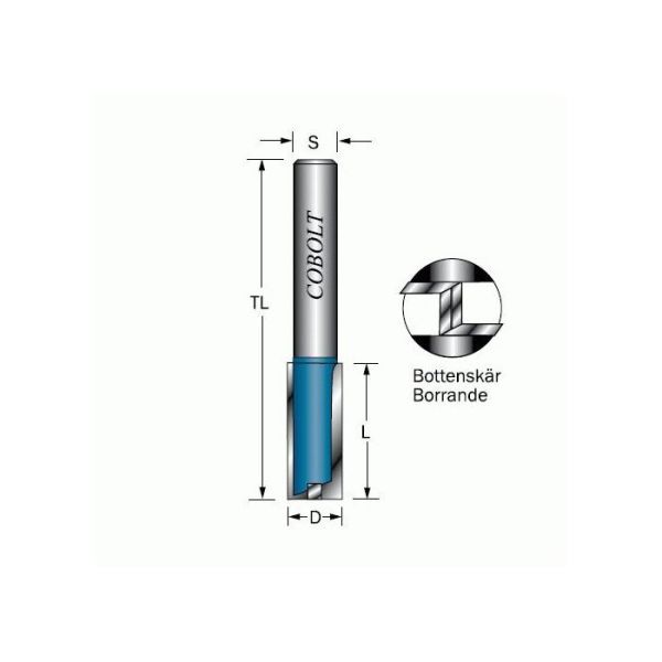 Cobolt 103-005S Notfres D=5, L=17, TL=65, S=6