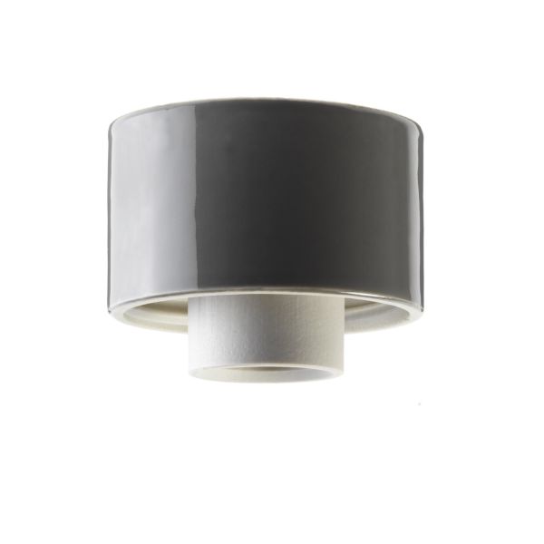 Ifö Electric 55732-000-12 Sokkel rett, E27, IP54 Grå