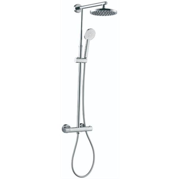Adora Infigo L Dusjsett tak+hånddusj, 150 c/c, Ø 200 mm
