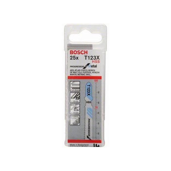 Bosch Progressor for Metal Stikksagblad 100mm 25-pakn.