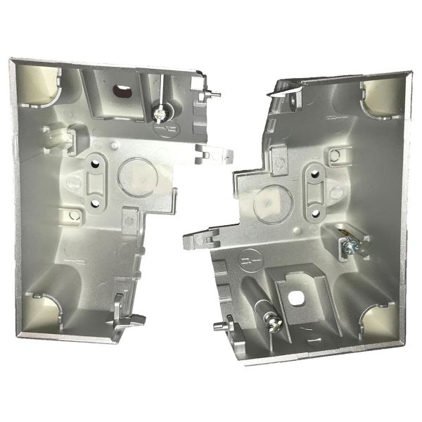 Elko EKO07120 Hjørneboks med rom Aluminium