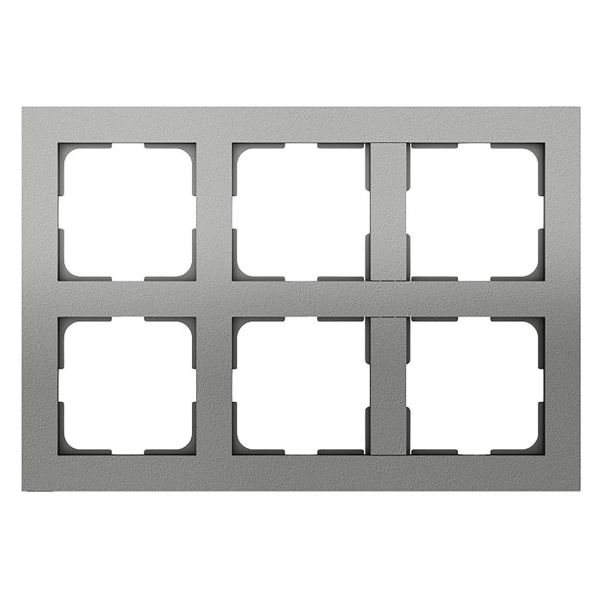 Elko EKO05243 Kombinasjonsramme 2 x 3 rom, aluminium