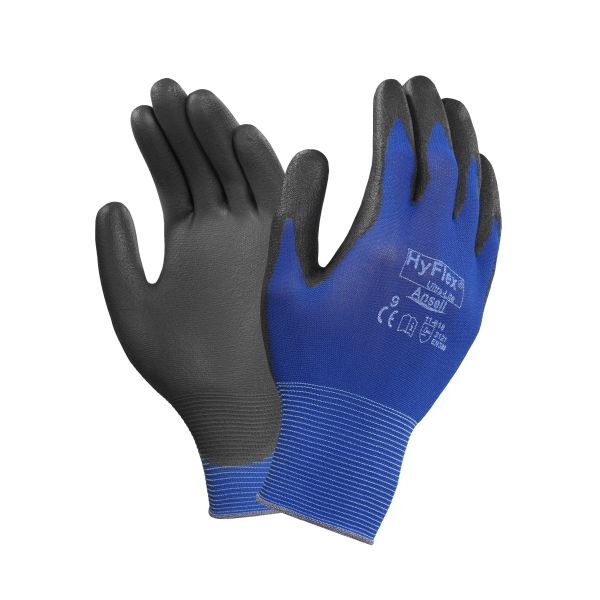 Ansell Hyflex 11-618 Hanske Polyuretan Størrelse 6