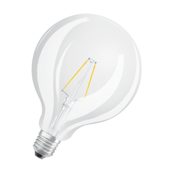 Osram PARATHOM Retrofit CLASSIC GLOBE LED-lampe klar, 2700 K, E27 2,5W, 250 lm