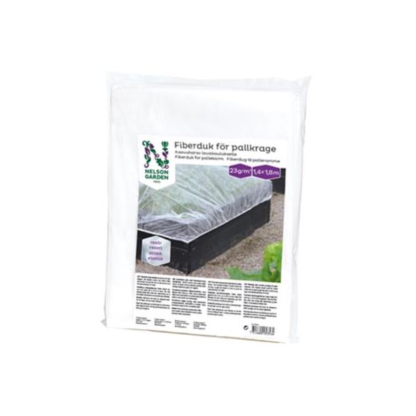 Nelson Garden 5356 Fiberduk pallkrage, 23 g/m², 1,4 x 1,8 m