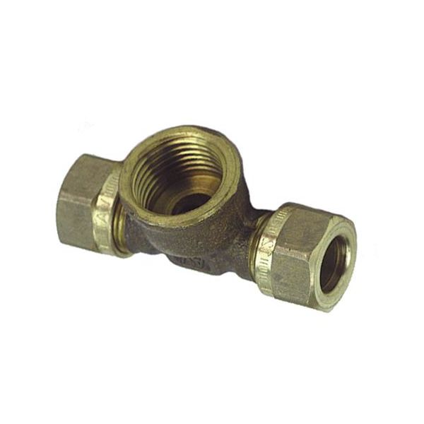 Gelia 3006129222 Klemringkobling T-rør, inv. gjenge 12 x G15